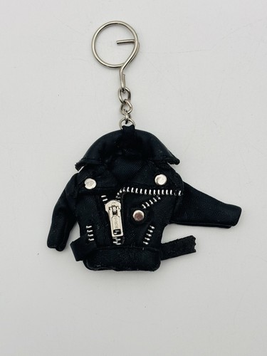 Portachiavi mini giacca pelle