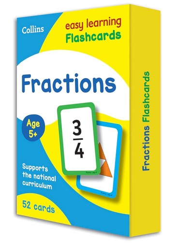 Fractions flashcards prepare - fractions, flashcards: