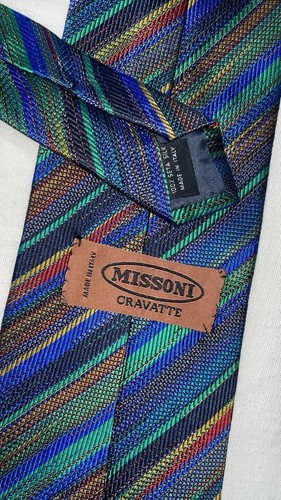 Cravatta missoni 100 seta - cravatta,