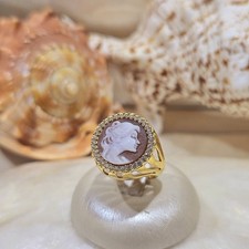 Anello Cammeo Donna Argento