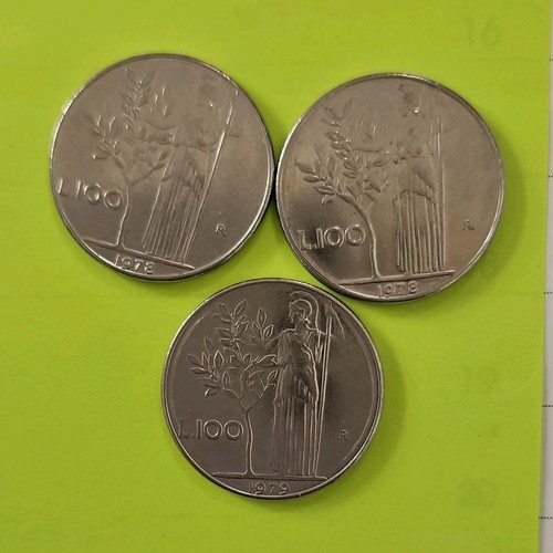Moneta 100 lire - moneta,