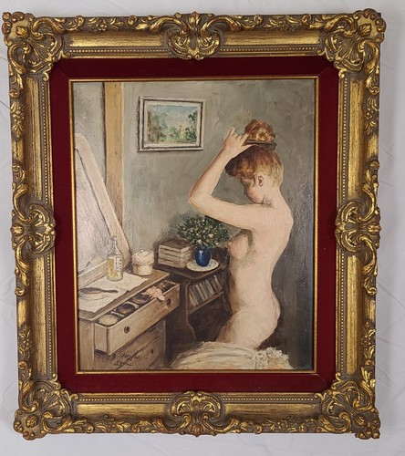Dipinto antico maurice dreyfus - dipinto,