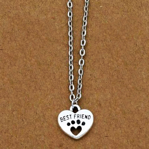 Collana con ciondolo - , cuore