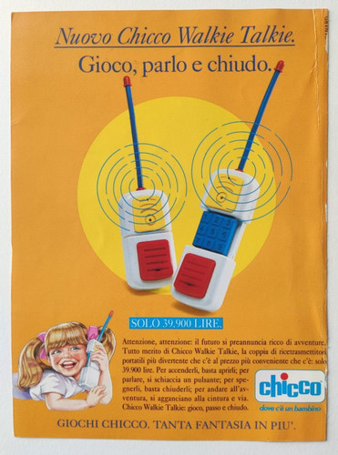 Pubblicita chicco walkie - pubblicita',