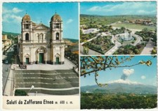 ZAFFERANA ETNEA - CATANIA - SALUTI DA... - VEDUTINE - VIAGG. 1967 -66440-