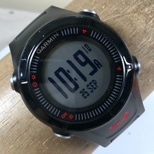 Garmin Approach S2 Orologio Golf Uomo GPS Cinturino Gomma Nero 7 1/2" NO CARICATORE