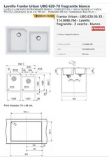 Lavello da cucina 2 vasche in