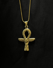 Collana con ciondolo Ankh