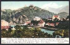 Cilli, veduta delle rovine del castello, cartolina 1903 