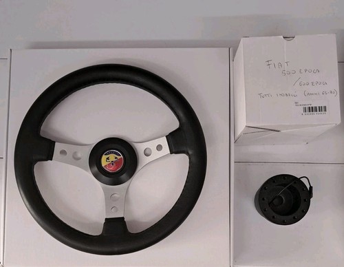 Volante abarth sportivo nero - volante,
