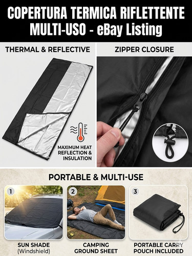 Copertura termica riflettente - copertura,