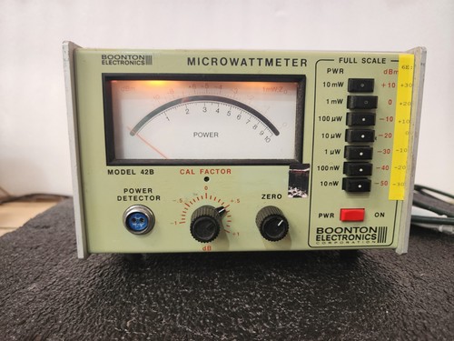 Microwattmetro boonton 42b - microwattmetro,