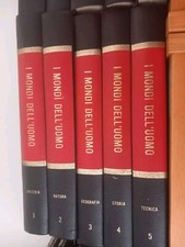 Enciclopedia I Mondi Dell'uomo N.10 Volumi Ed Il Libro Del Mondo
