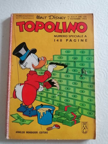 Topolino 414 del 11 1963 - topolino,