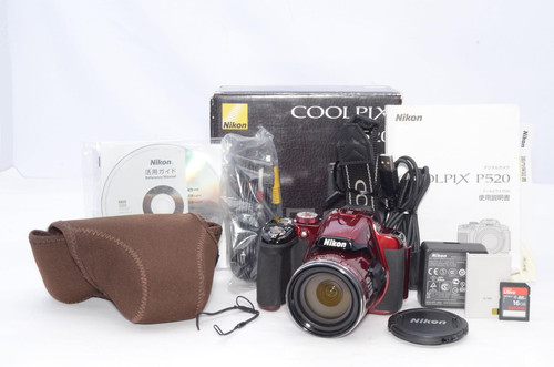 Nikon coolpix p520 rosso - nikon,