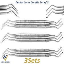 Lucas Bone Curettes Set di 3
