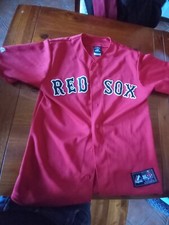 Maglia Baseball Red Sox Taglia S Uomo Rossa