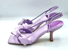 Scarpe sandali Jeffrey Campbell sandalo lilla satinato