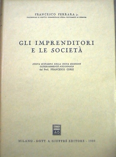 Gli imprenditori societa - gli, e