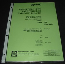 Ersatzteilliste Motorroller