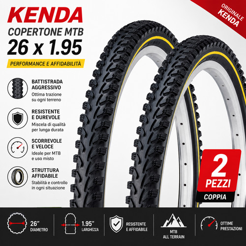 Coppia copertoni mtb - coppia,