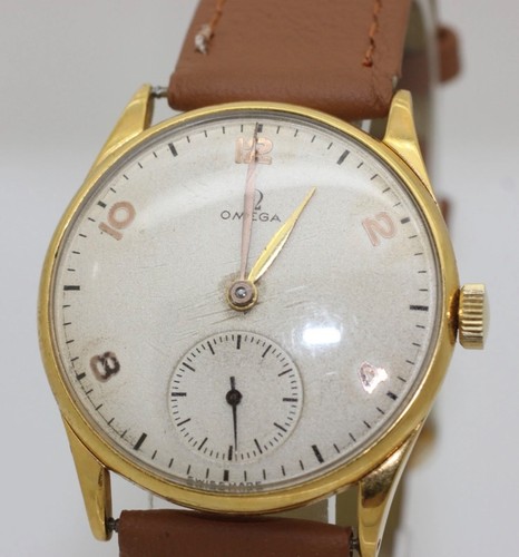 Raro omega 2405 placcato oro - omega,