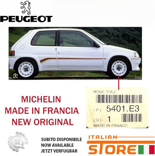 Peugeot 106 rallye cerchio - peugeot,