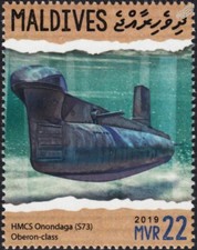 Francobollo sottomarino HMCS