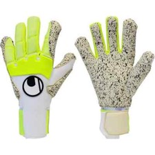 GUANTI UHLSPORT PURE ALLIANCE SUPERGRIP+ HN - WHITE/FLUO YELLOW7BLACK -101116501