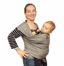 Fascia Porta Bebè per Bimbo 0-36 mesi in Cotone ecologico traspirante