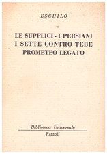 ESCHILO, TRAGEDIE a cura di