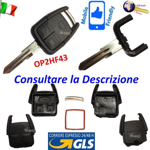 Guscio telecomando chiave - guscio,