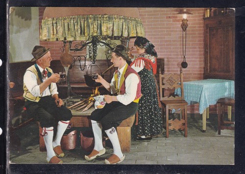 Cartolina costumi carnici - cartolina, f151
