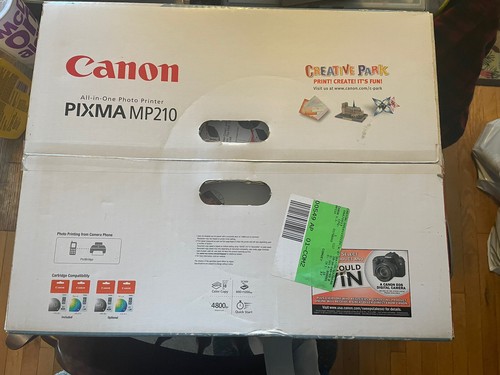 Canon pixma mp210 all - canon,