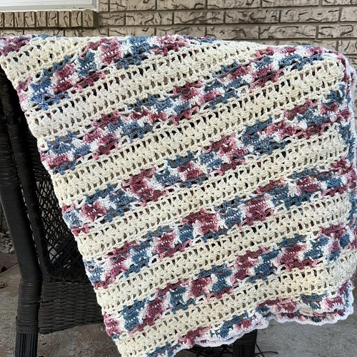 Coperta all uncinetto vintage - coperta, all'uncinetto
