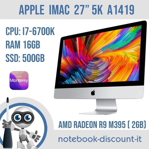Apple imac a1419 - imac, 27"