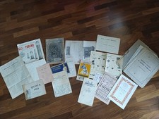 PUBBLICITARI ANTICHI LOTTO PIEGHEVOLI E LIBRETTI PUBBLICITARI CATALOGHI