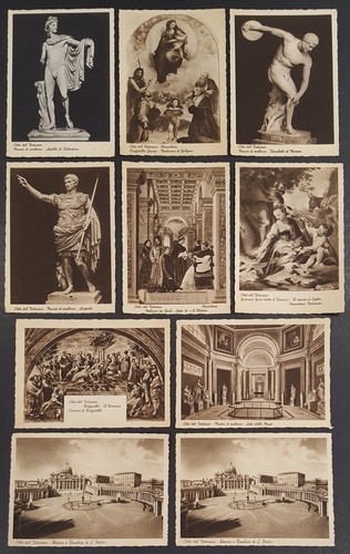 Lotto cartoline epoca dal - lotto, 10