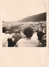 Foto d'epoca corsa auto da