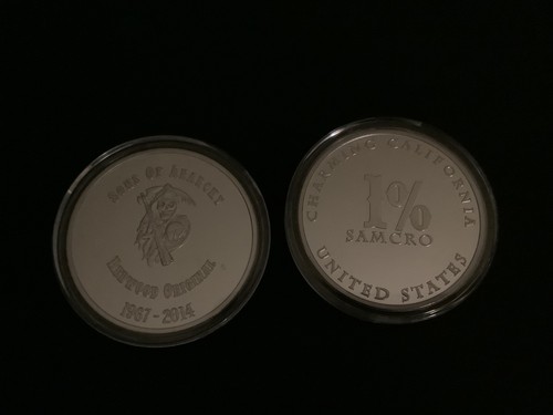 Sons anarchy silver plated - silver,