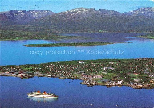 Tromso norge veduta aerea - veduta,