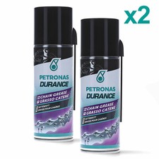 Grasso Catene Moto Spray Lubrificante PETRONAS DURANCE Chain Grease Kit 2x 200ml