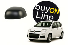 Calotta Sinistra Nera Specchio Retrovisore Adatta per Fiat Panda da 2010 169 312