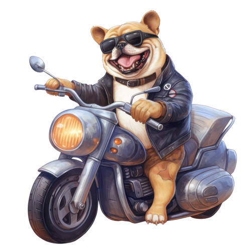 Adesivi auto bulldog francese - adesivi,