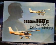 DEPLIANT CESSNA 150'S WORLD'S BEST TRAINERS - 1970ca - AEROPLANO AEREO AEROPORTO