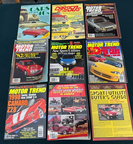 Various usa car magazines - various,