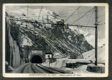 BARDONECCHIA (Torino) - IMBOCCO GALLERIA DEL FREIUS  - VG. 1954