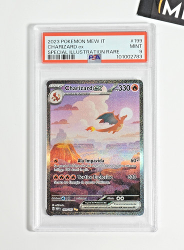 Pokemon psa charizard 199 - psa, v