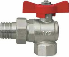 VALVOLA A SFERA A SQUADRA "3/4" M.F. PER COLLETTORI