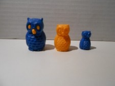 KINDER FERRERO: MATRIOSCA CIVETTA BLU  K93 N. 24